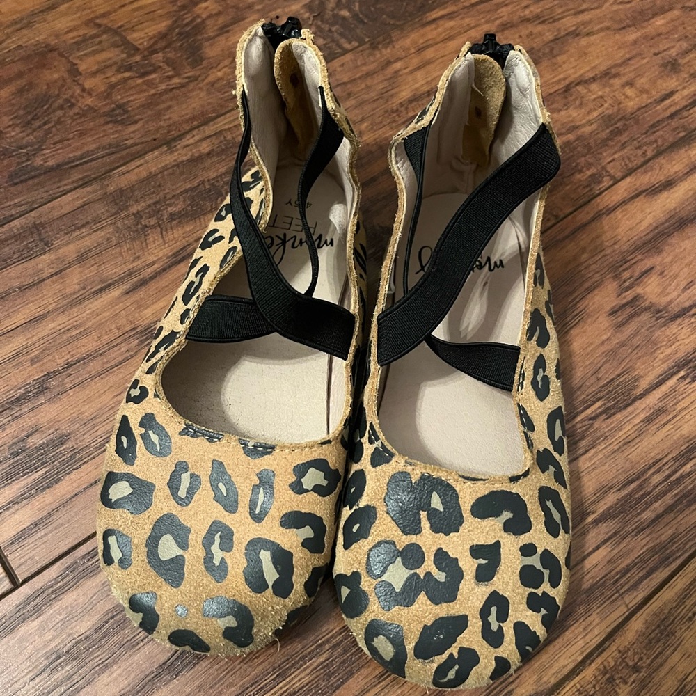 Monkey Feet Cheetah Print Ballet Flat Shoes